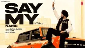 Say My Name Lyrics- Satkar Sandhu Say My Name Lyrics- Satkar Sandhu