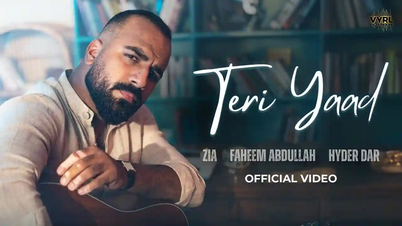 Teri Yaad Lyrics in Hindi- Faheem Abdullah