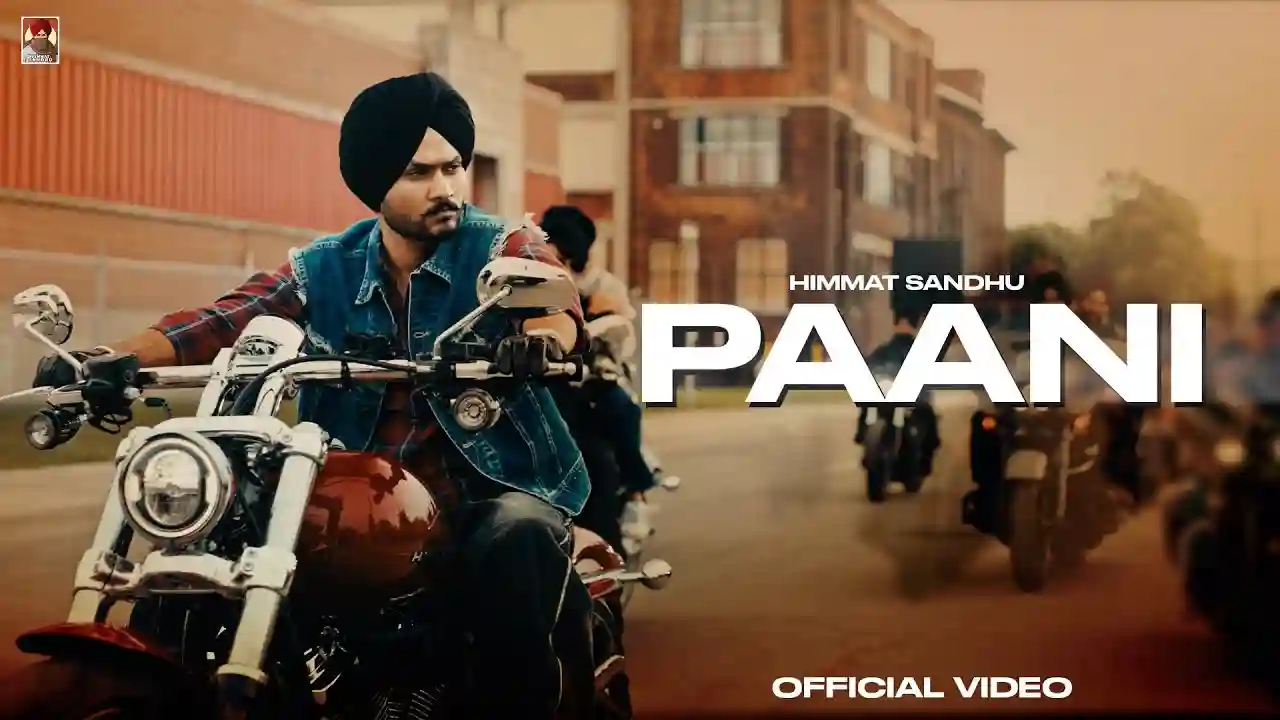 Paani Lyrics in Hindi- Himmat Sandhu