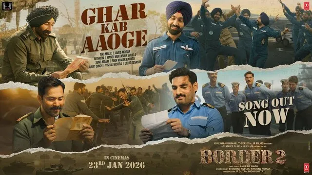 Ghar Kab Aaoge Lyrics in Hindi- Sonu Nigam | Border 2 Ghar Kab Aaoge Lyrics in Hindi- Sonu Nigam | Border 2